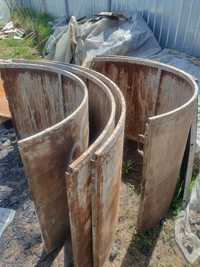 Формы для бетонных колец