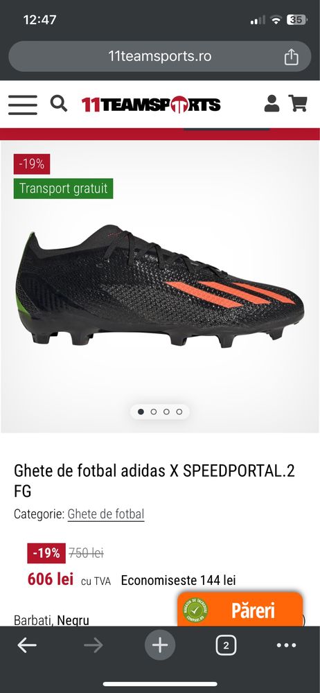 Ghete Adidas Speedportal.2