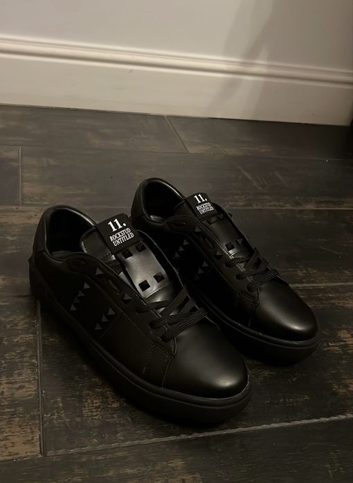 Sneakers Lux Valentino Garavani Rockstud Untitled 11 Negru (All Black)