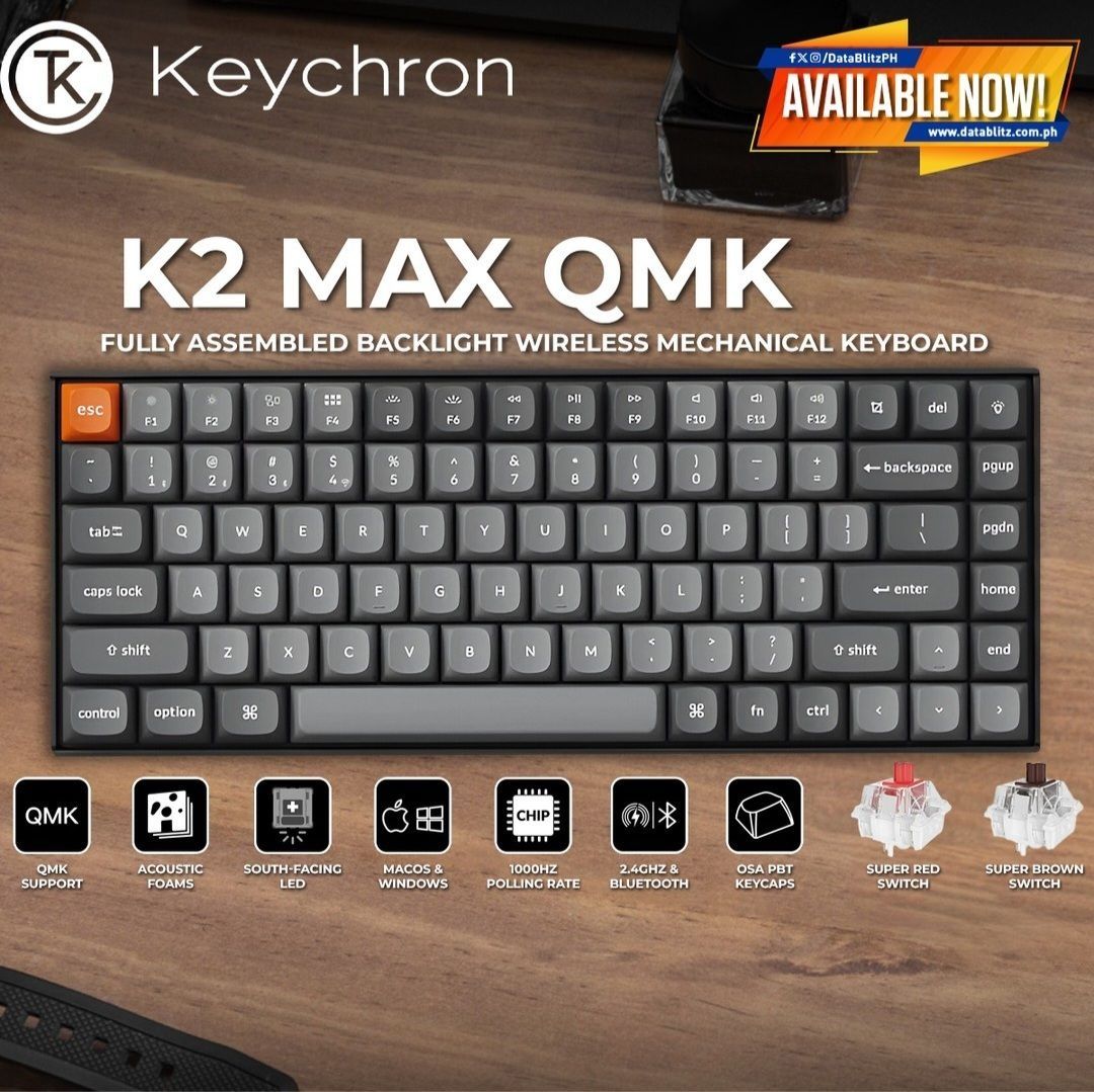 Keychron K2 Max Под Заказ! Механическая Клавиатура