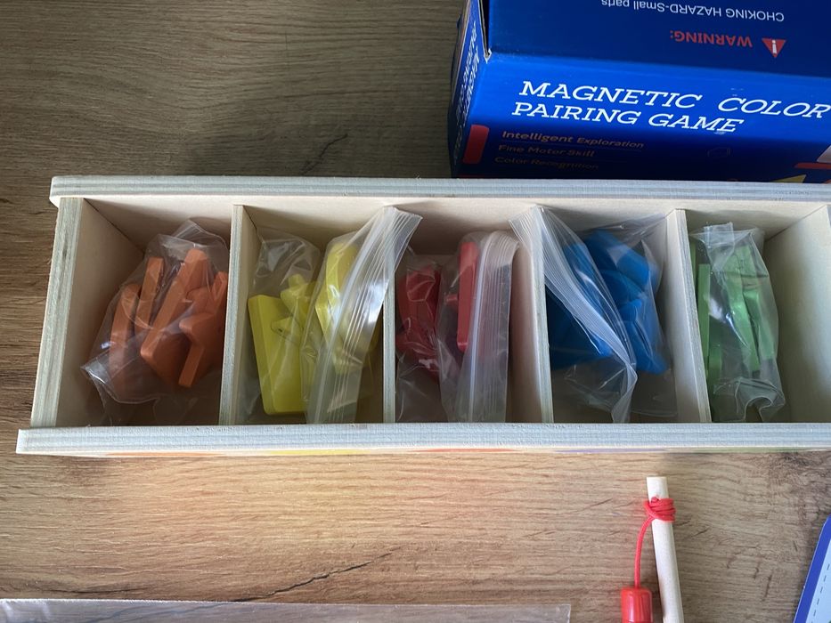 Намалени! Нови детски дървени играчки (3+)