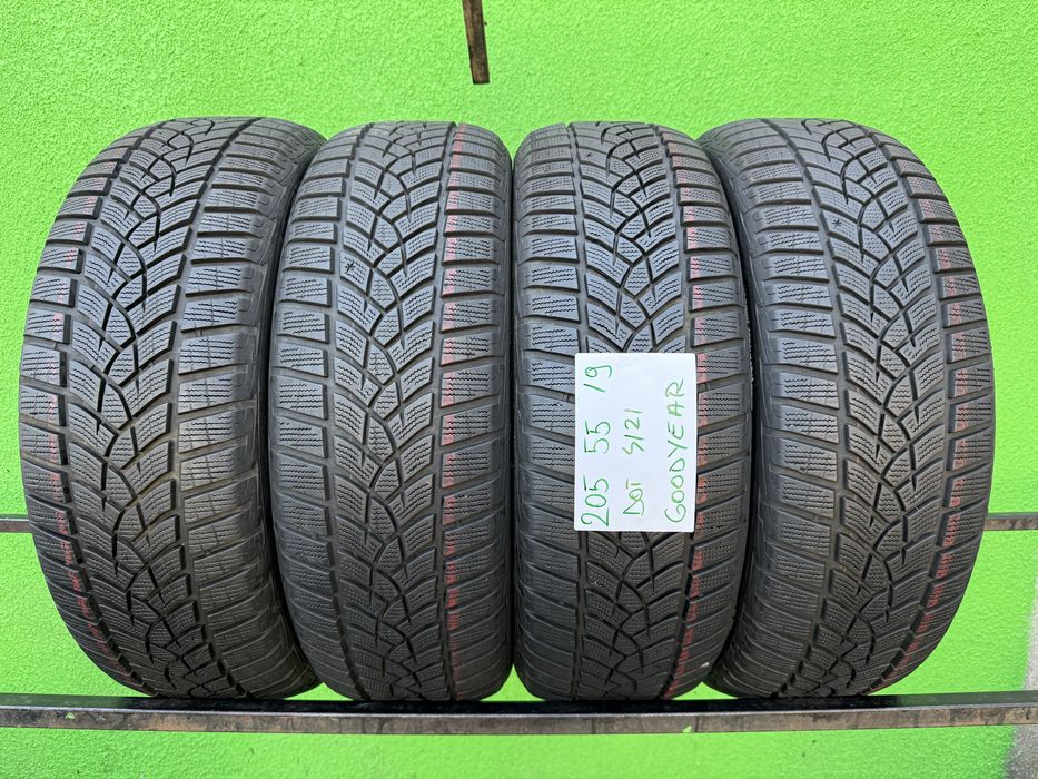 205/55/19 M+S GOODYEAR DOT 4121 Profil 90%