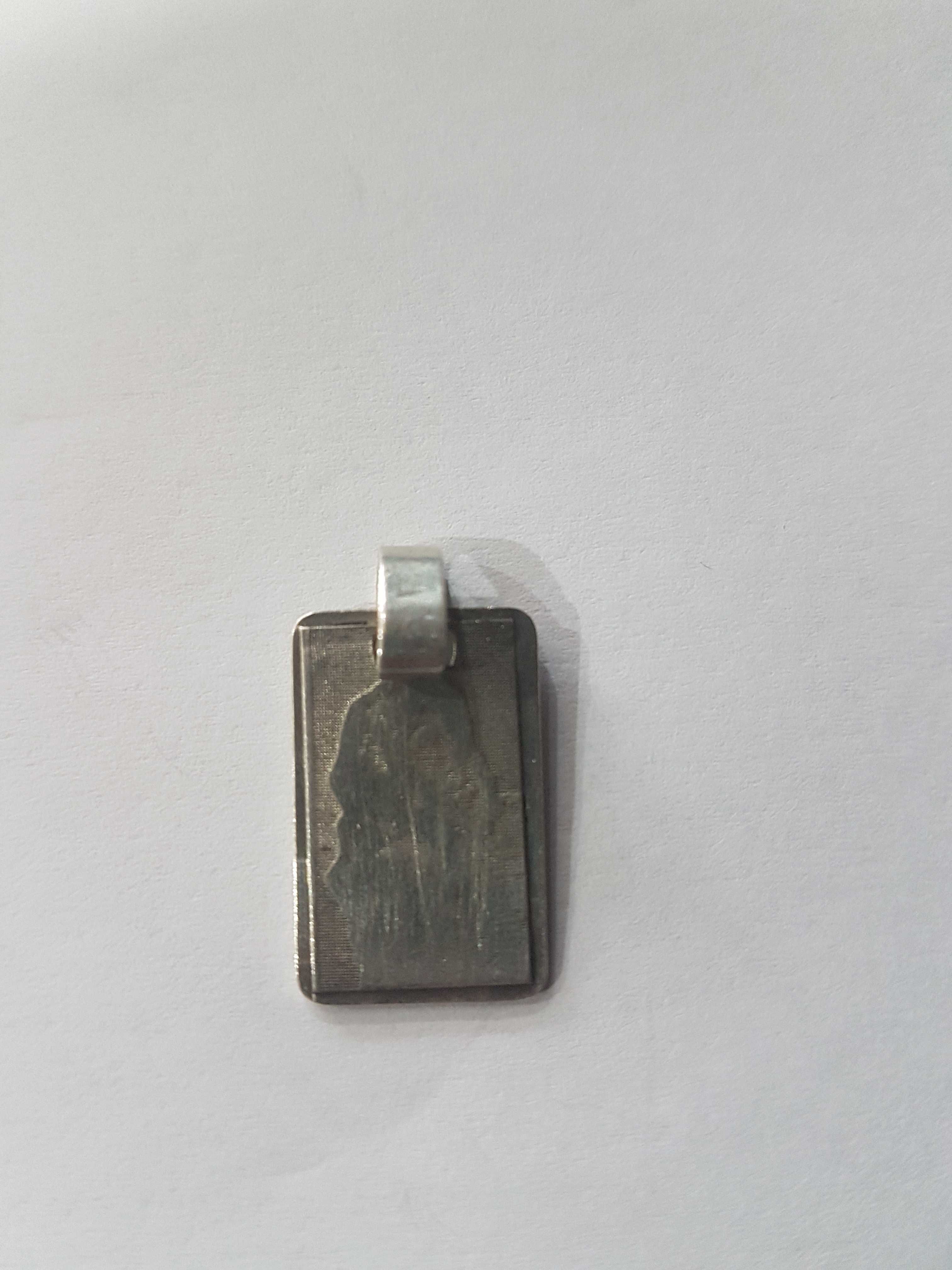 Mic pandantiv/medalion manufacturat vintage din argint