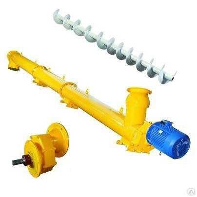 Шнек и цемент силос