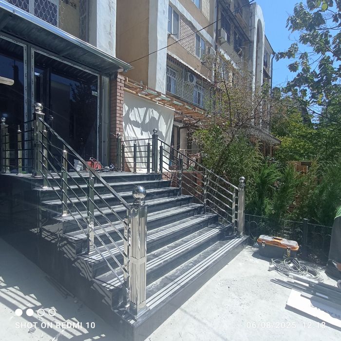 Перила из нержавейки