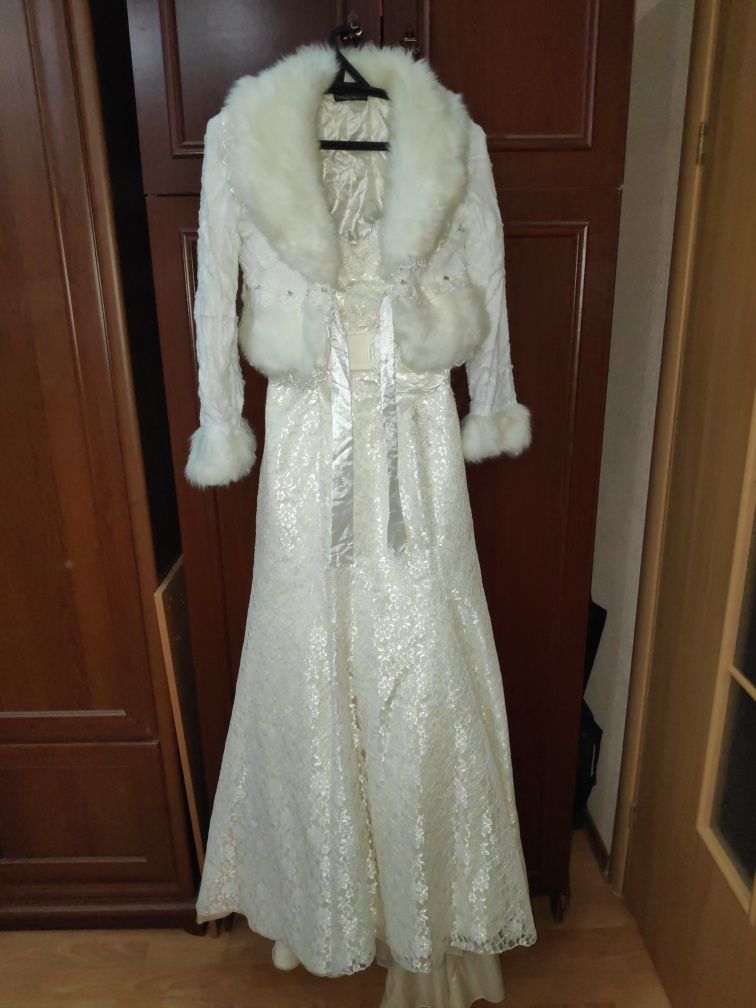 Платье свадебное, снегурочки