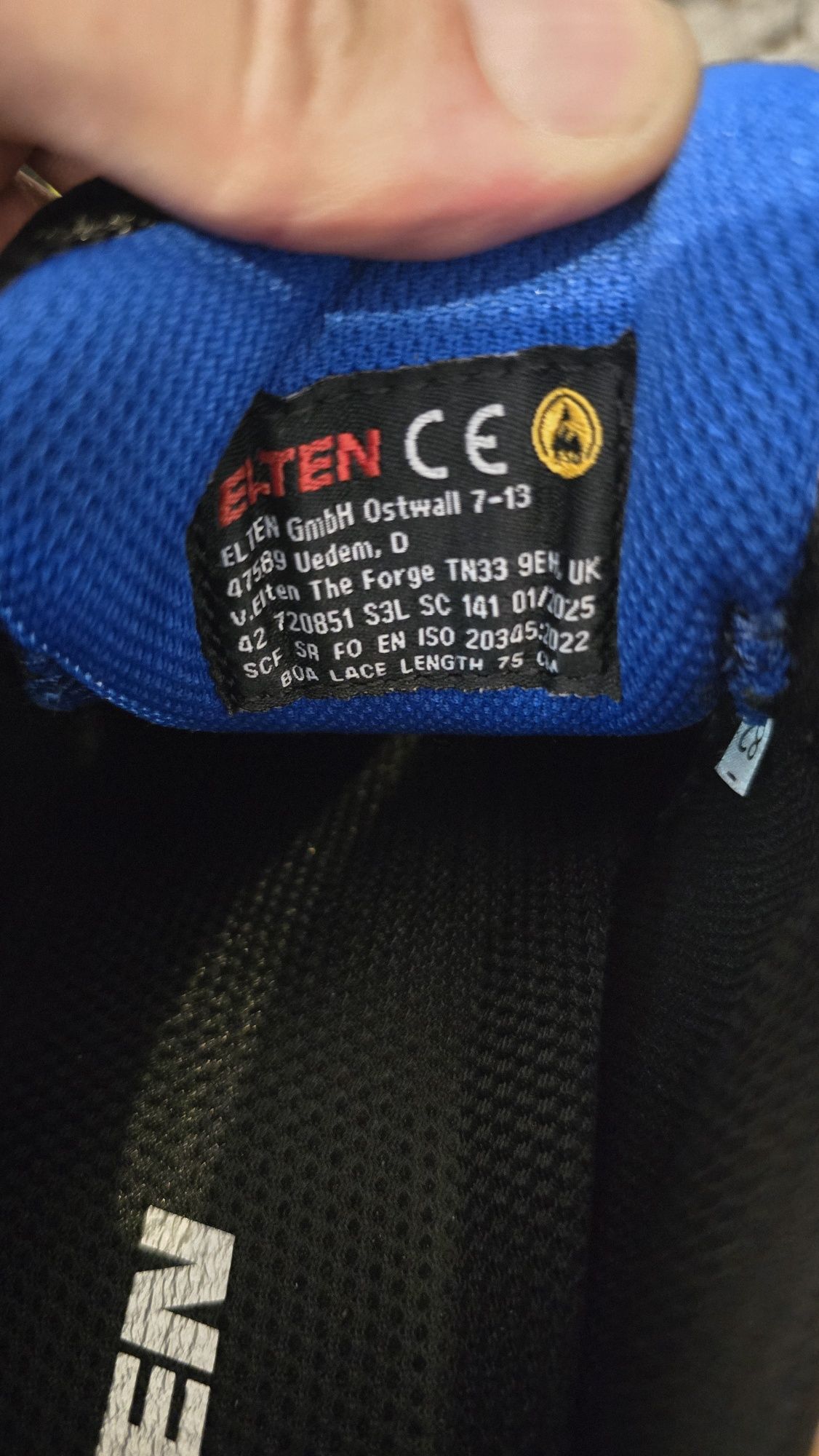 Elten BOA system
