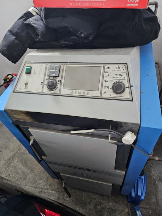Centrală termică  lemne Atmos 40 kw+cos de fum