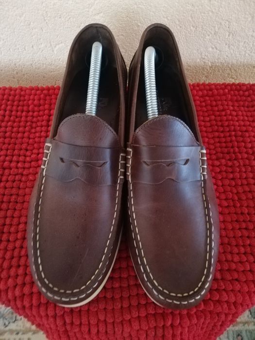 Mocasini piele nr 46 Lumberjack