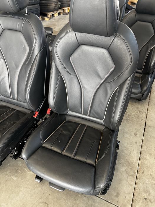 Interior scaune de piele BMW G30 G01 G20 G21 G02 G31 M packet
