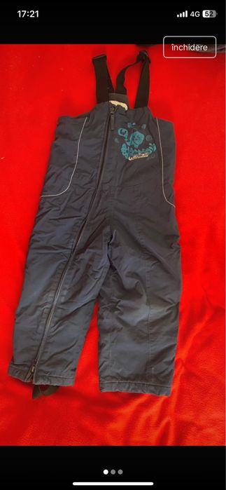 Salopeta iarna copii 4 ani