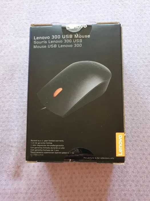 Vand Mouse optic Lenovo 300, Negru
