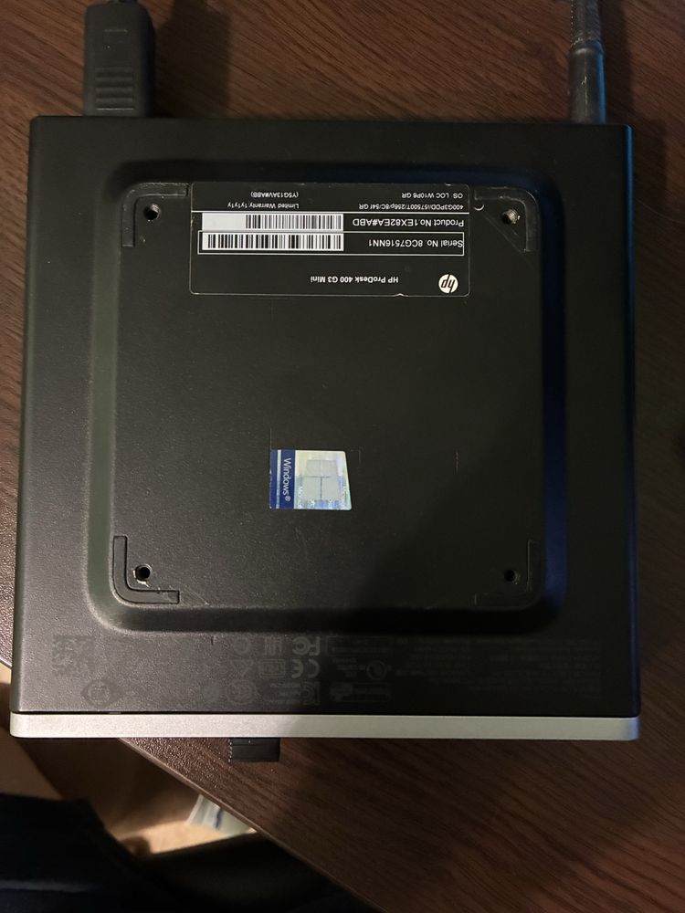 HP ProDesk 400 G3 Mini – 16GB RAM, SSD, Windows 11 Pro