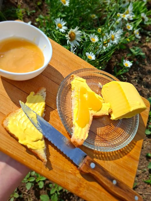 Сливочное домашнее масло