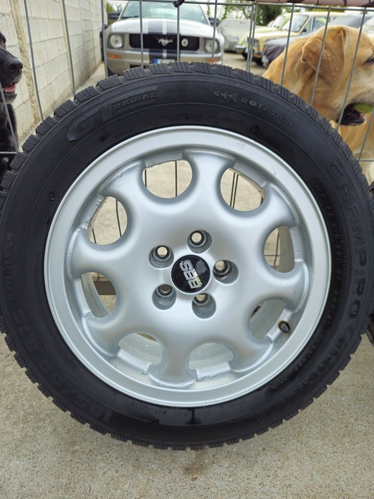 Джанти BBS 15цола , 5х100 , 6j , et35 , 185/60/15 Vw , Audi , Subaru