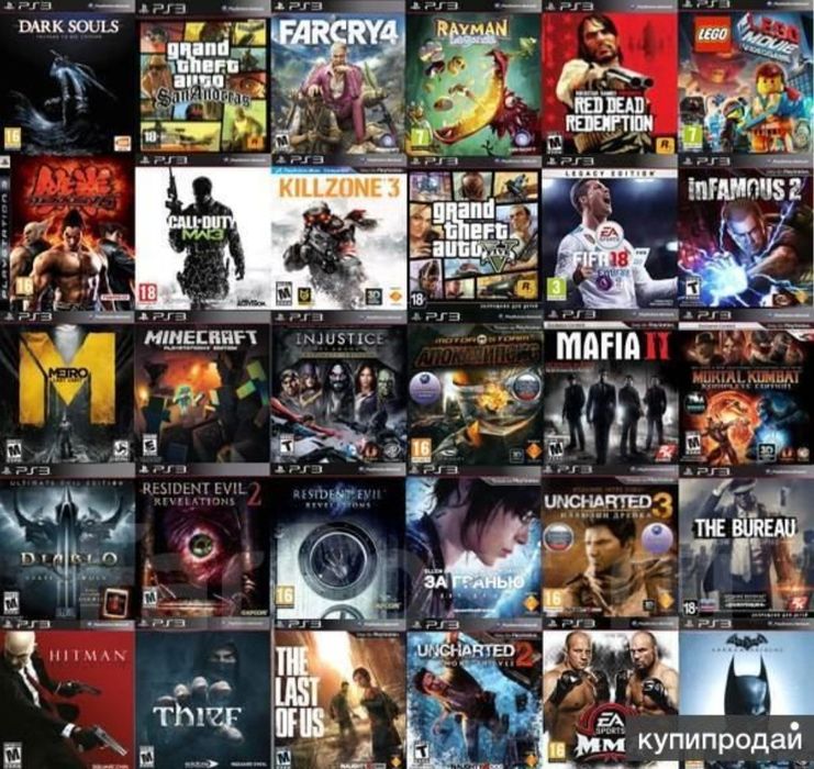 Игры для PS3 | Большой выбор и акция 3+1