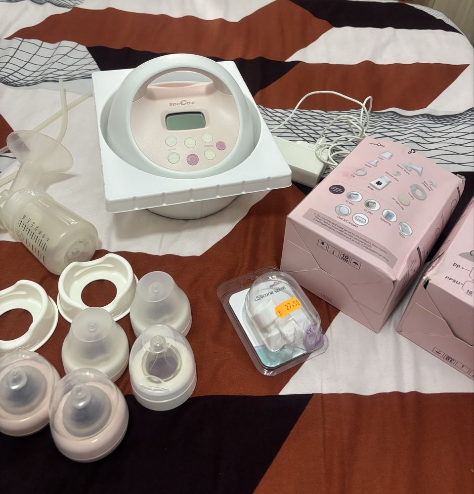Vând pompă de sân electrică dublă Spectra S2 Plus – stare excelentă!
