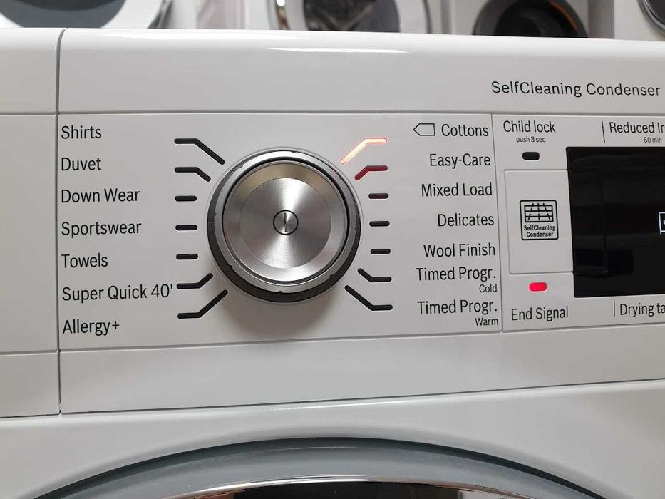 9Kg - UK - Сушилня Bosch Serie 8 с Термопомпа 12м Гаранция Бош