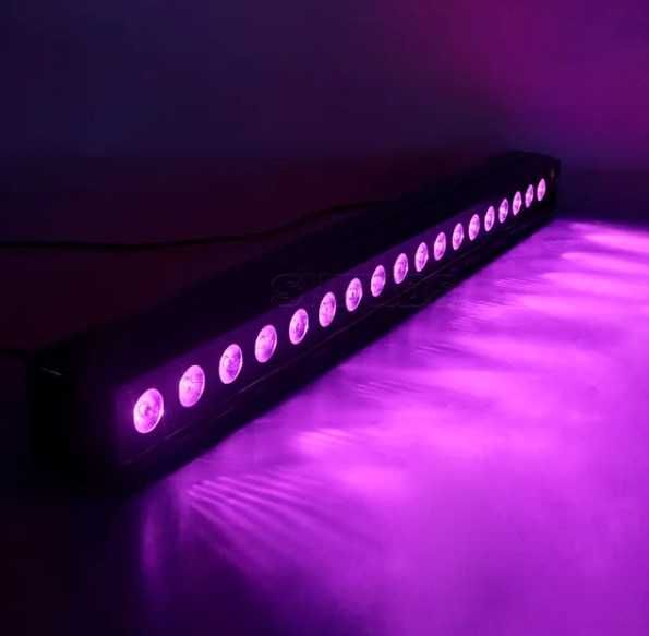 Led Wall Wash Pixel Bar 6in1 RGBWA+UV 18x18W Bara LED DMX