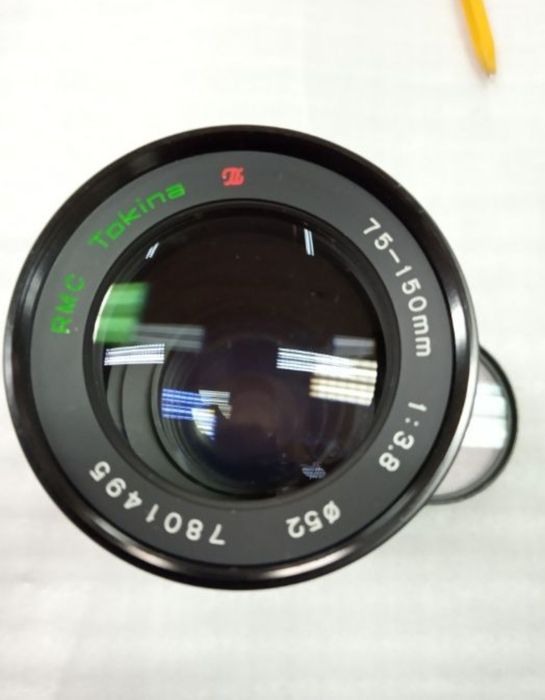 Obiectiv foto.Tokina RMC 75 150mm.       ceas
Tokina rmc 75-150mm. 1:3