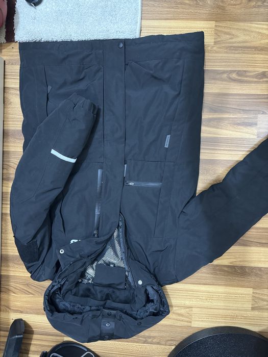 Куртка теплая на мальчика рост 160 см удлиненная