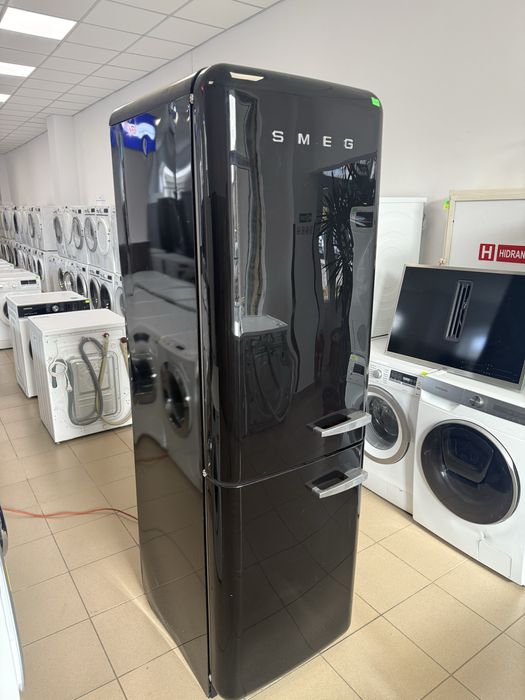 SMEG FAB32 negru – combină frigorifică retro PREMIUM Made in Italy