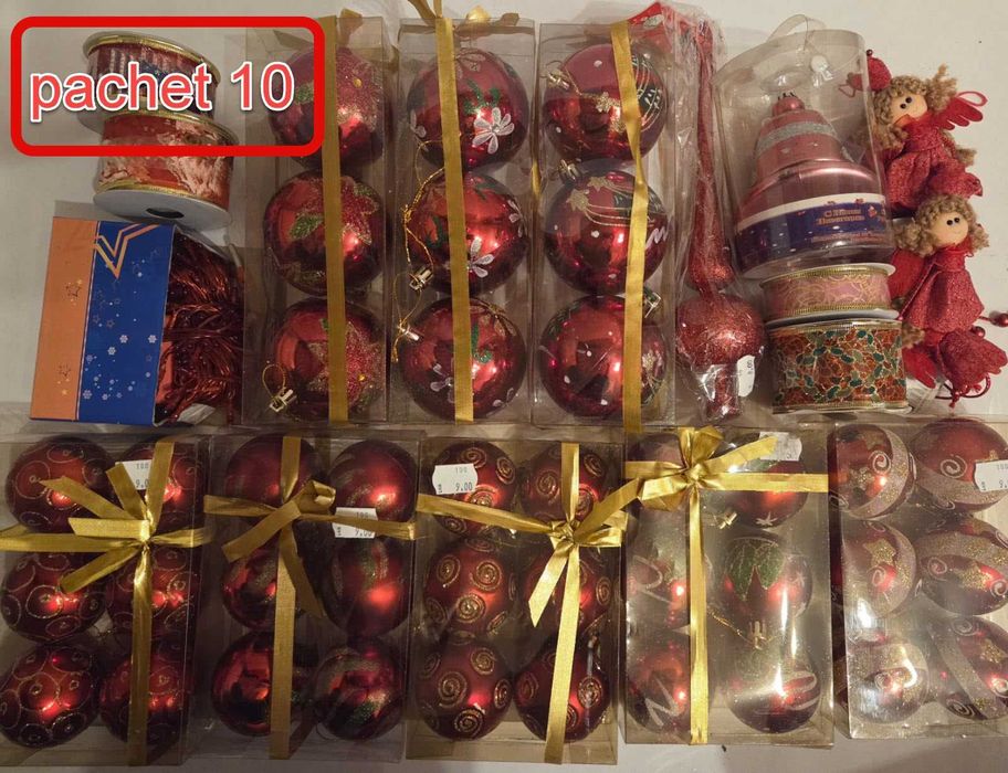 Pachet Ornamente Craciun - Noi, nefolosite