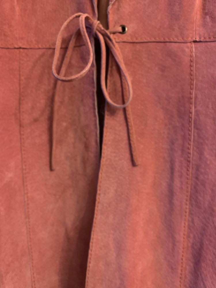Дамско кожено яке/манто - 100% естествен велур - още модели в снимките