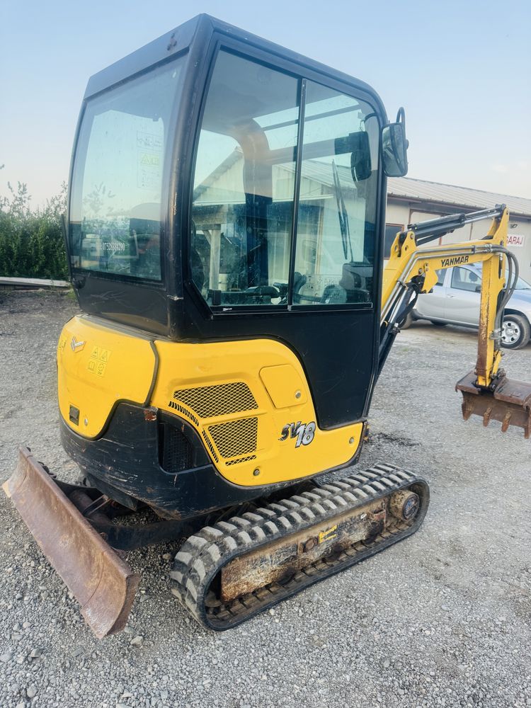 Miniexcavator YANMARsv18