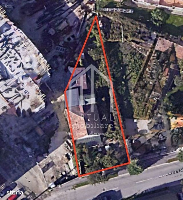 Teren intravilan, 505mp, deschidere 14m, zona Centrala