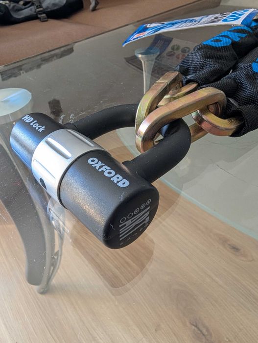 Oxford HD Chain 1.5m – Heavy Duty верига с катинар