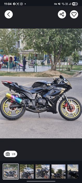 DUCASU 250 CC  moto sotiladi