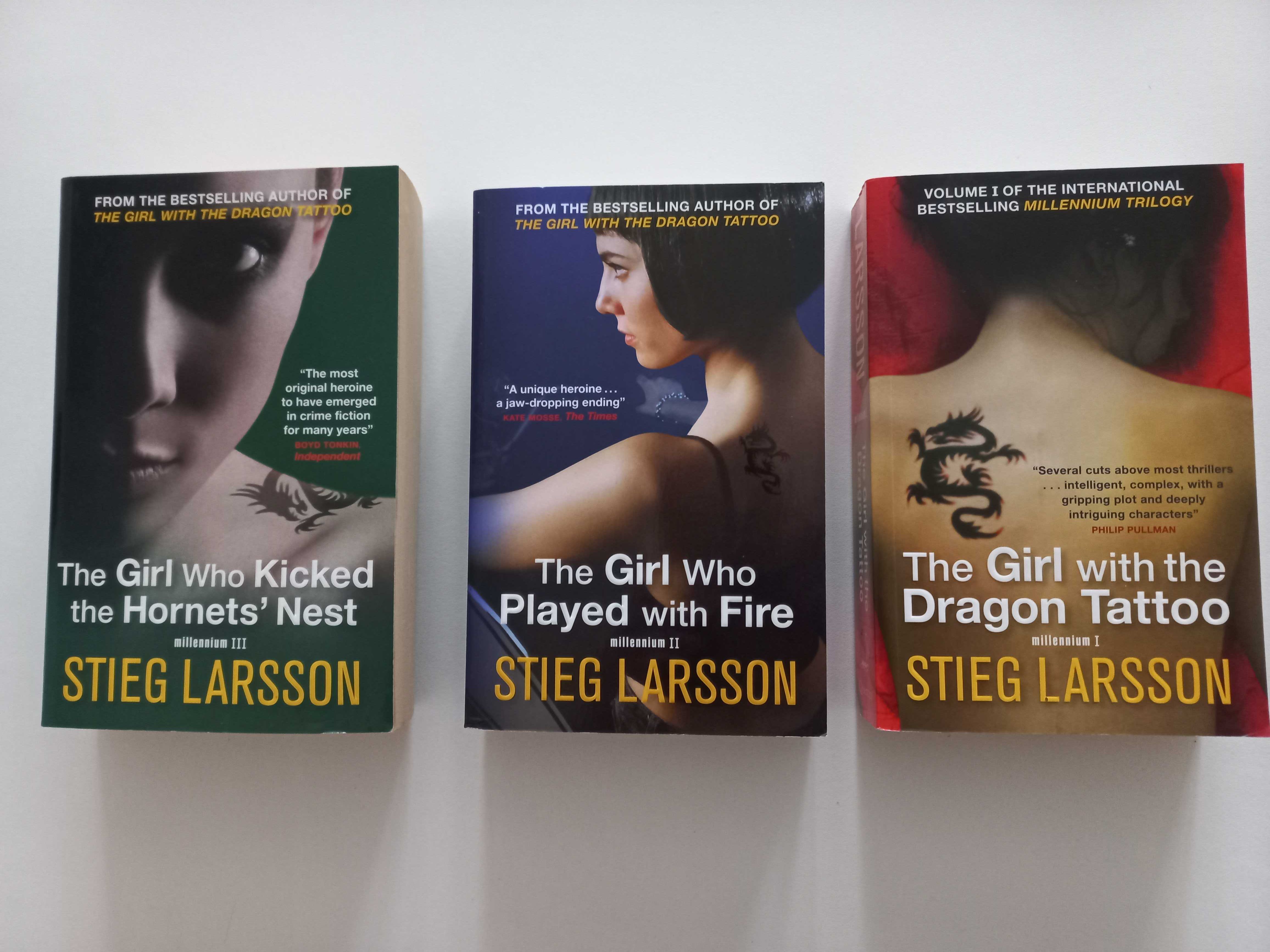 Carte engleza paperback - Millennium trilogy