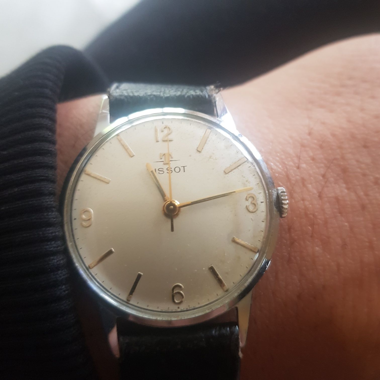 Античен швейцарски часовник tissot&fils