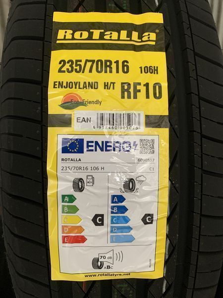 Нови летни джипови гуми ROTALLA ENJOYLAND RF10 235/70R16 106H НОВ DOT