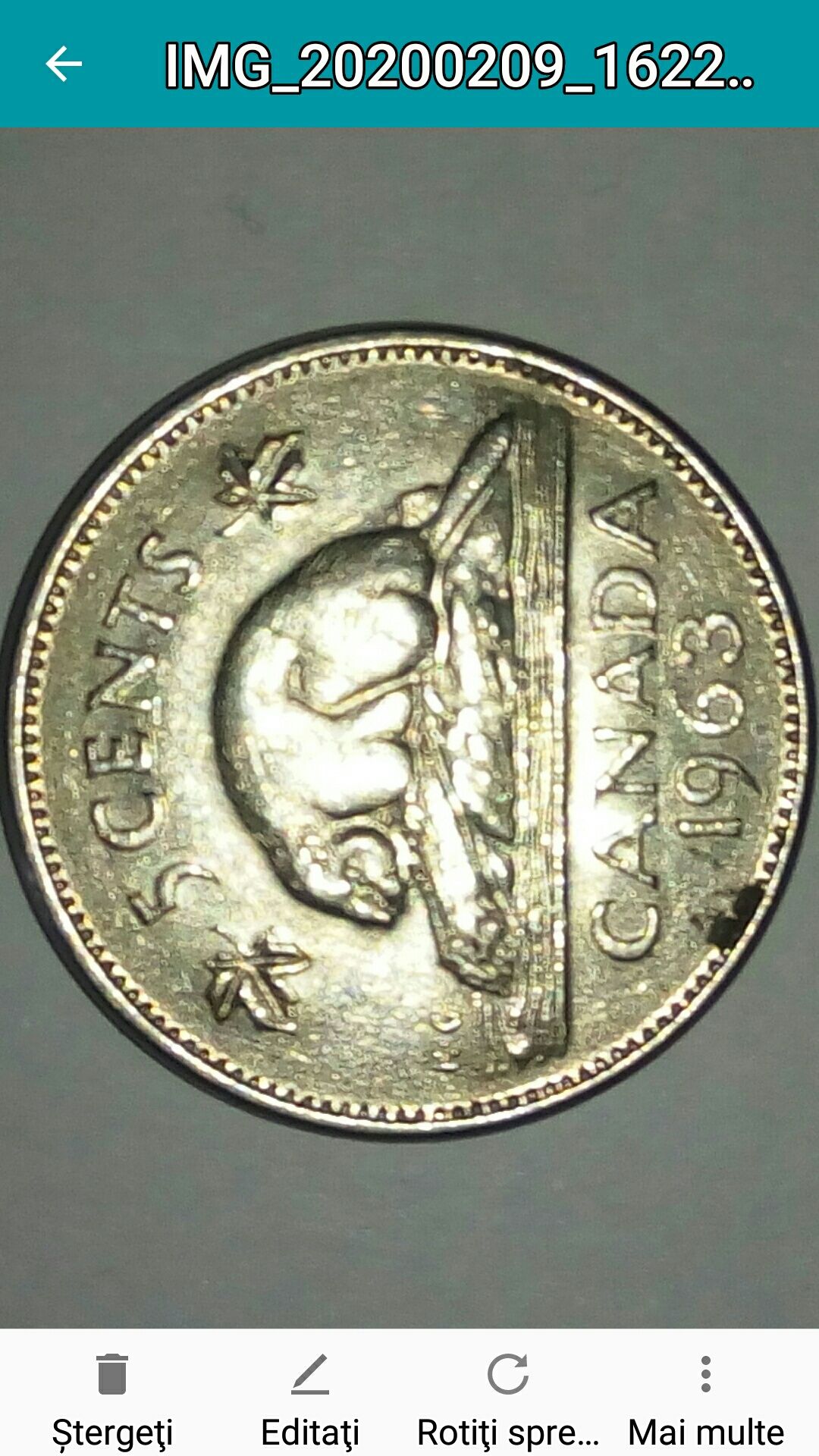 5 cents 1963, 100 lire 1969