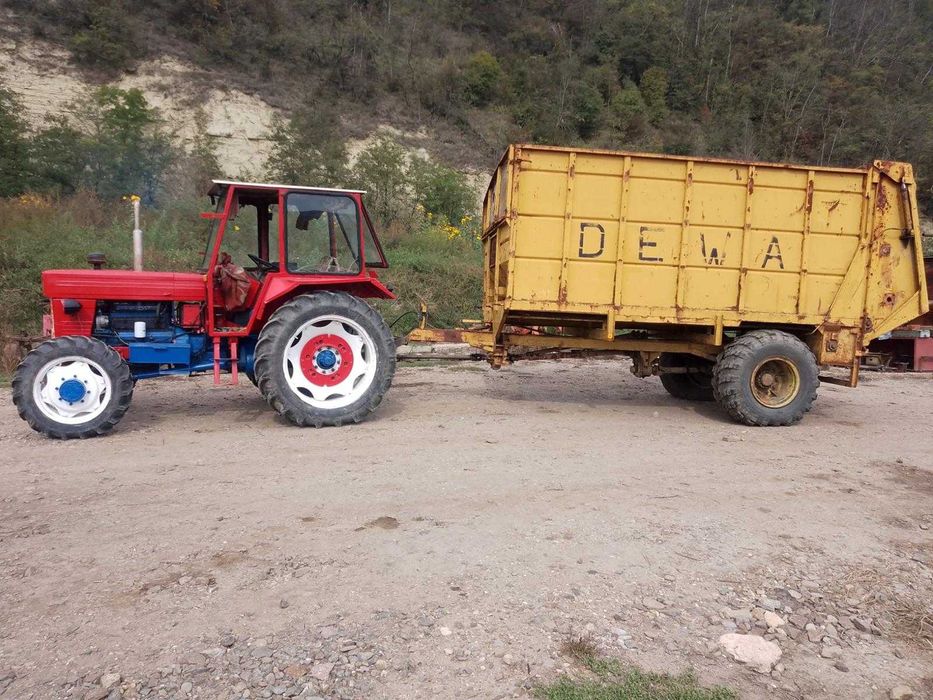 Remorca / mig - descarcare pe banda