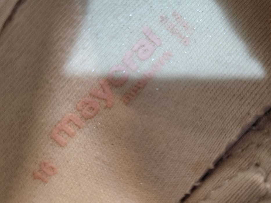 Pantofi Mayoral, de fetita, roz cu dantela