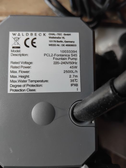 Vând pompa pt iaz de peste