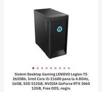 Vand Pc Lenovo Legion 3060-12 Gb Gaming