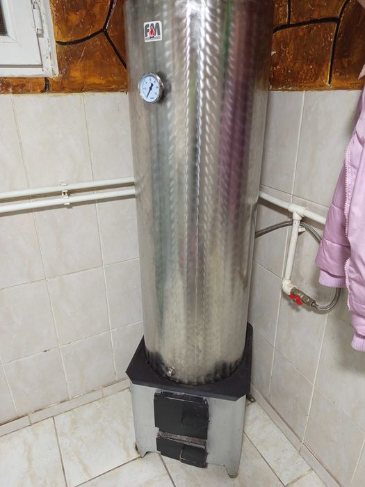 Boiler inox cu focar