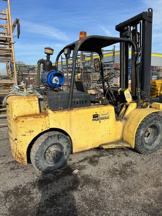 Vand stivuitor pe gaz, sarcina 4 tone, Hyster, roti duble