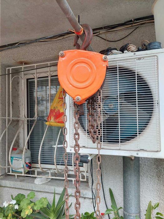 Ръчна верижна Лебедка