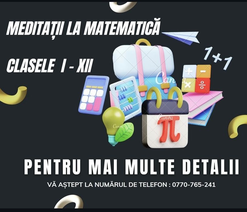 Meditatii la matematica