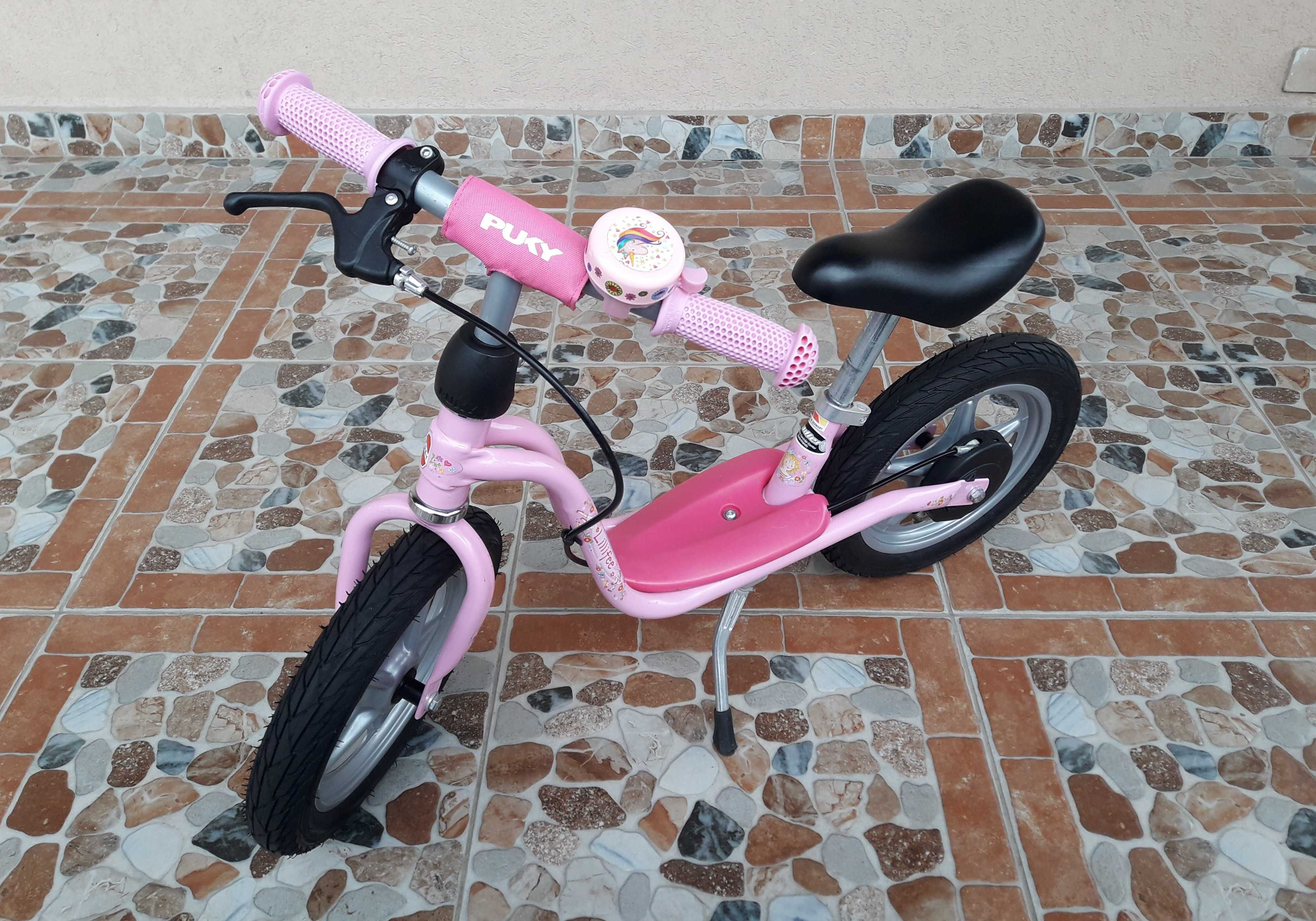 Bicicletă copii fără pedale PUKY LR 1L, Prinzessin Lillifee - roz