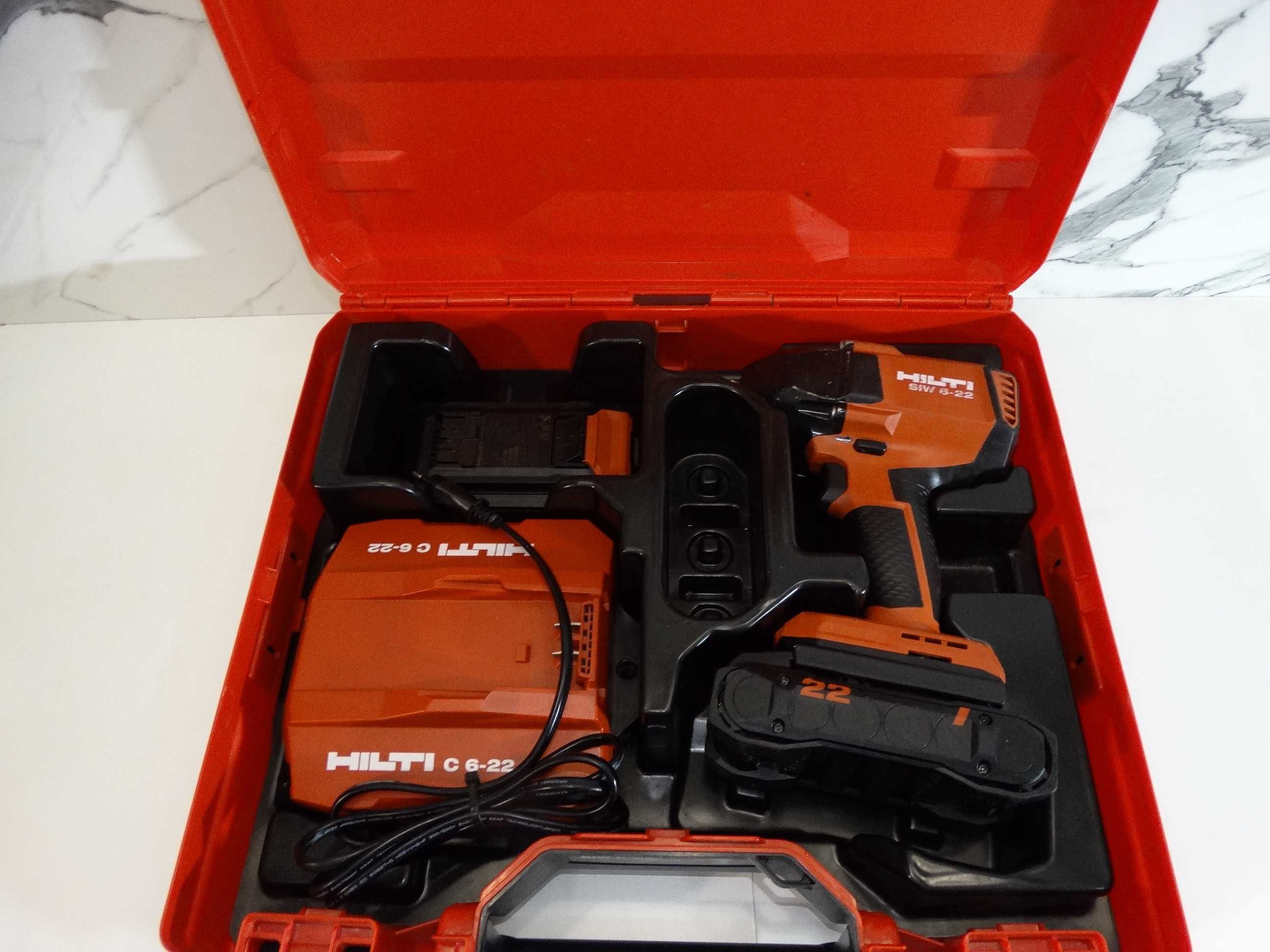 Промо - Hilti SIW 6 - 22 / 2 x 4.0 Ah / Nuron - Мощен гайковерт -