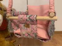 Leagăn textil de fetițe