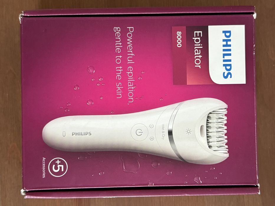 Epilator umed și uscat Philips BRE710/00
