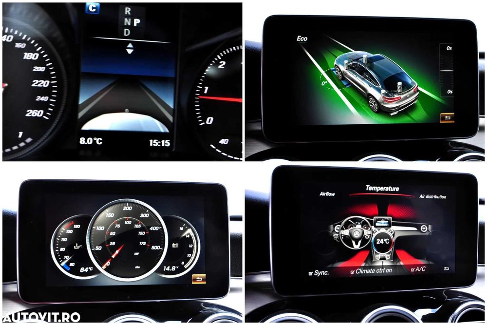 Mercedes GLC Coupe 250 / Pachet AMG / Burmester / Camere 360