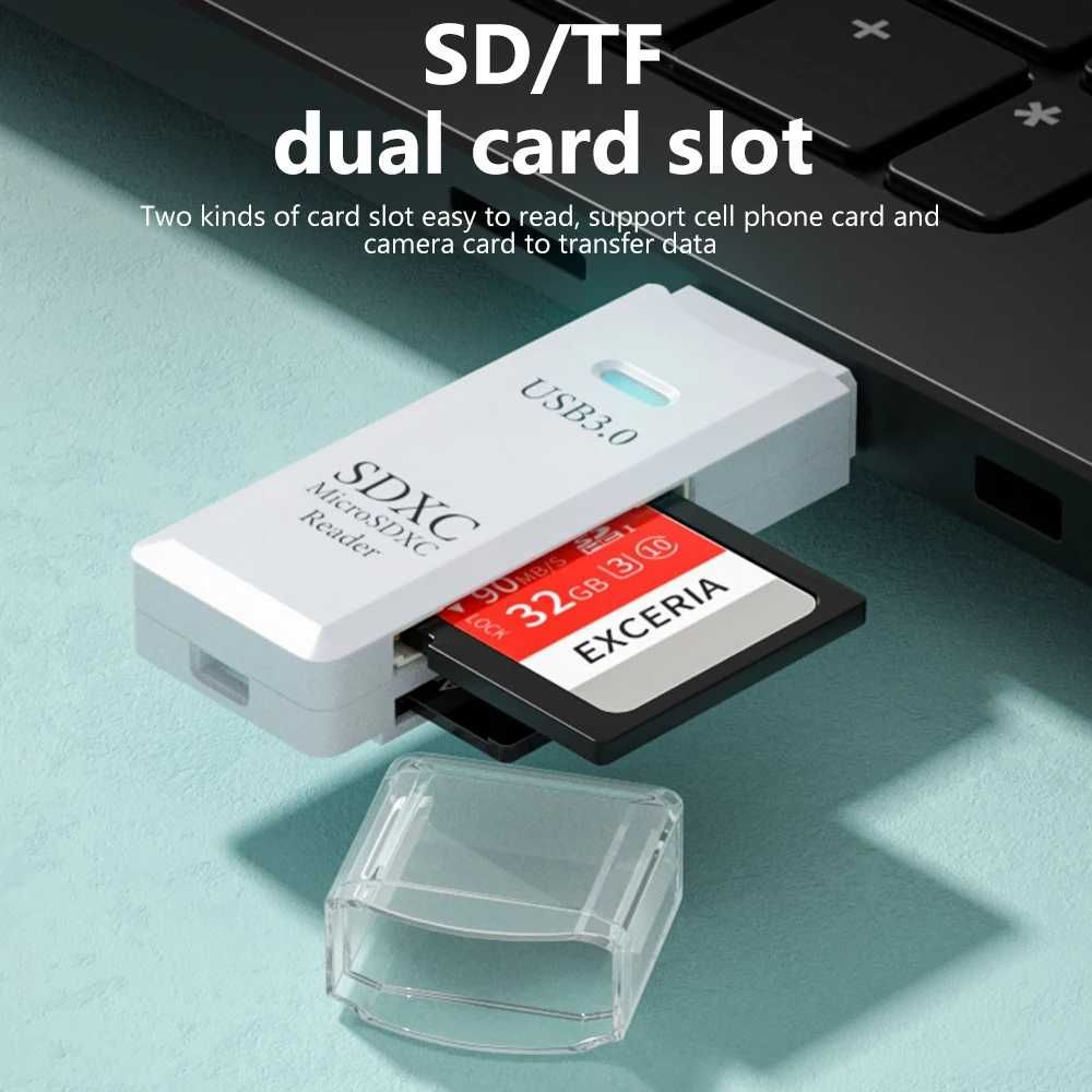Картридер USB 3,0  SD TF ТОРГ